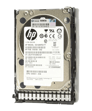 هارد سرور HPE 1.2TB 12G SAS 10K DS HDD