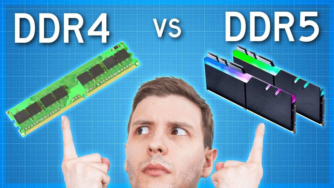 تفاوت سرعت رم ddr4 و ddr5